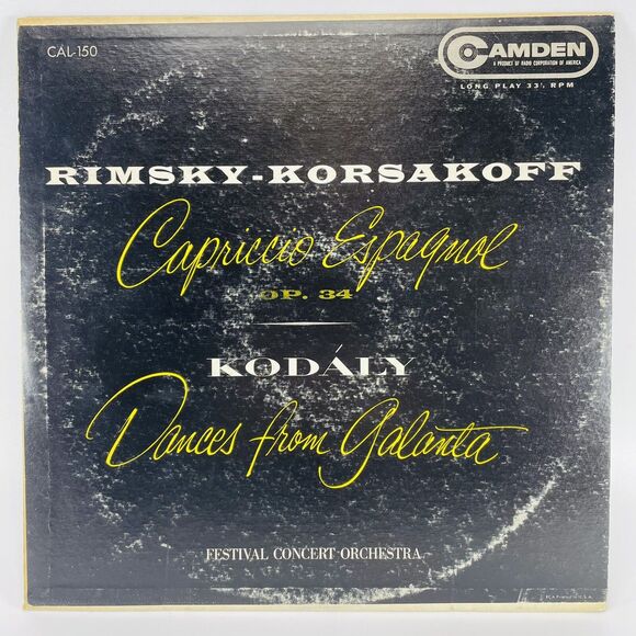 Other - Rimsky-Korsakov Kodály Festival Orchestra Capriccio Espagnol Op 34 LP CAL-150